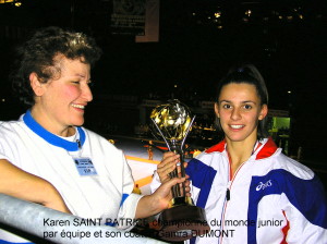 Championne du Monde Junior par équipe