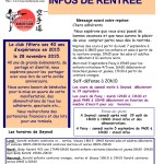 1-Infos club Août 2015