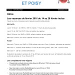 1ère page d'infos