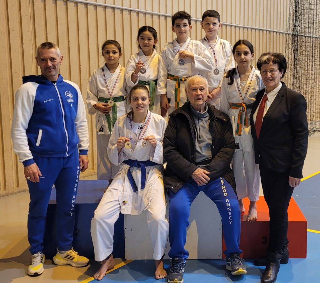 Coupe et championnat combats à Thonon les Bains le 5 janvier 2025